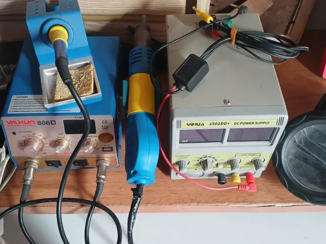 Equipamentos para manutenção em celulares 