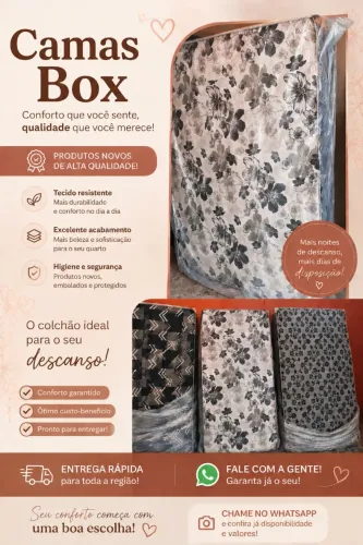 MEGA OFERTAS IMPERDIVEIS!!! CAMAS BOX 