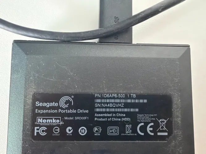 HD externo 1tb Seagate