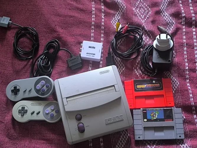 Super Nintendo Everdrive Super Mario