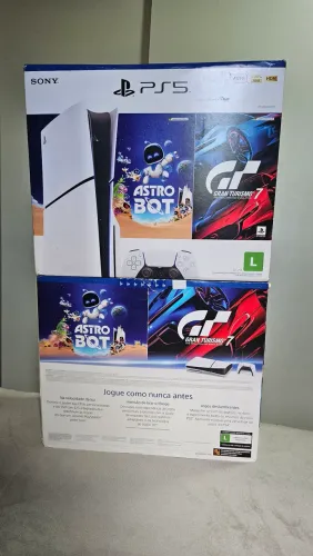 Playstation 5 novo , mídia fisica com 2 jogos em mídia física 
