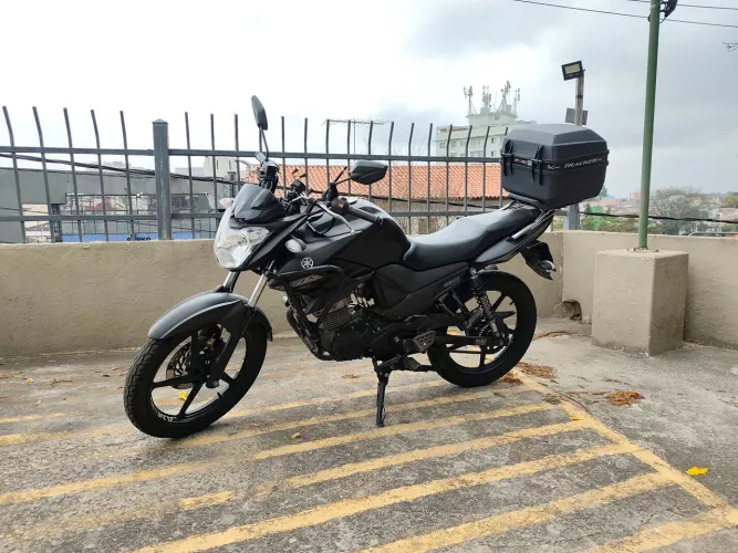 Fazer 150 sed/ubs preto fosco 2024
