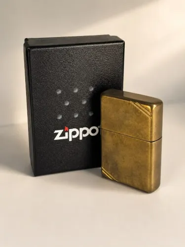 Isqueiro Zippo Original - Caixa Oxidada