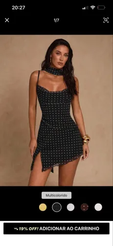 VESTIDO (nunca usado) OLHA A DESCRIÇÃO