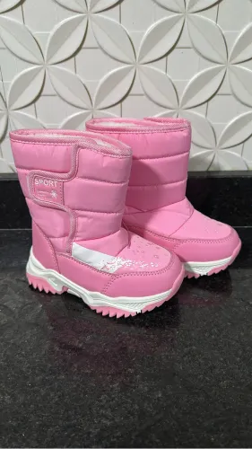 Bota de neve elegante impermeável de alta qualidade
