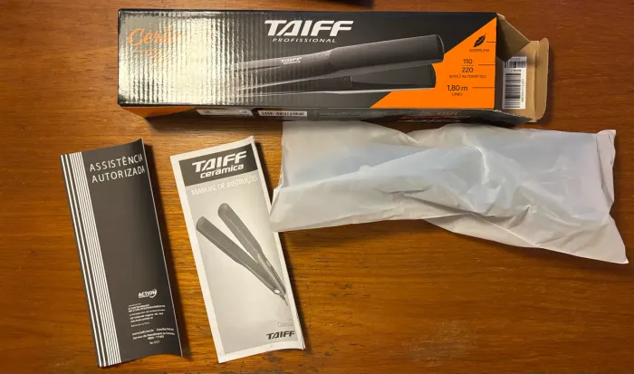 Chapinha Taiff profissional cerâmica 180°C