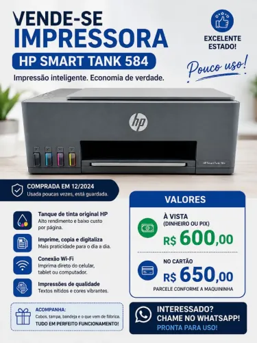 Impressora HP Smart Tank 584