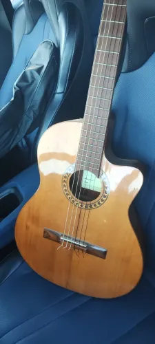 Violão Di Giorgio Talent Slim eletroacústico com afinador