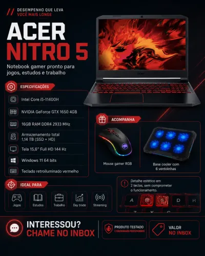 Acer Nitro 5 AN515-57