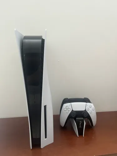 Playstation 5+Controle dualsense Preto+Base para Carregamento