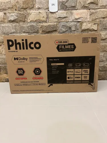 Smart TV 32" Philco Roku TV HD Dolby Audio HDR10 P32CRB Lacrada