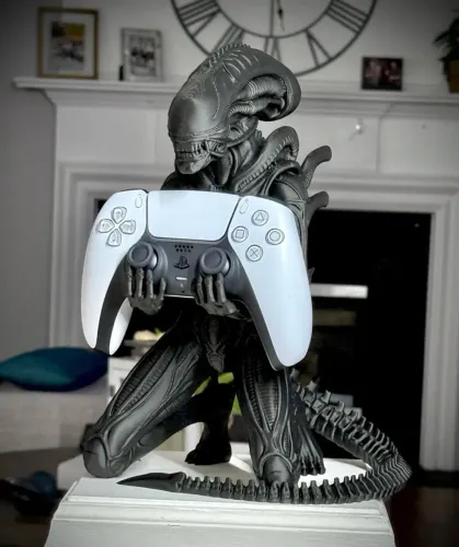 Suporte controle videogame - Alienígena - dualshock 4 - figure acrion