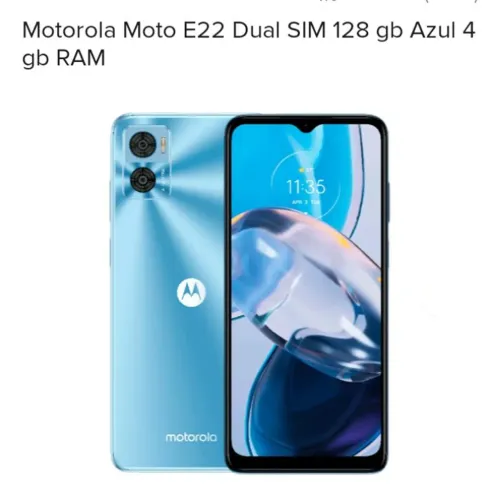 Smartphone moto E22
