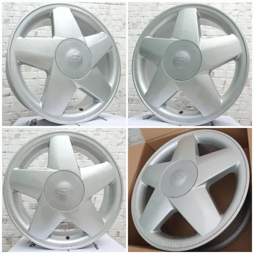 Jogo de Rodas Volcano Wind, Aro 17x6, furação 4x100, Novas. 
