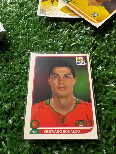 FIGURINHA CRISTIANO RONALDO (559) COPA 2010 - ORIGINAL