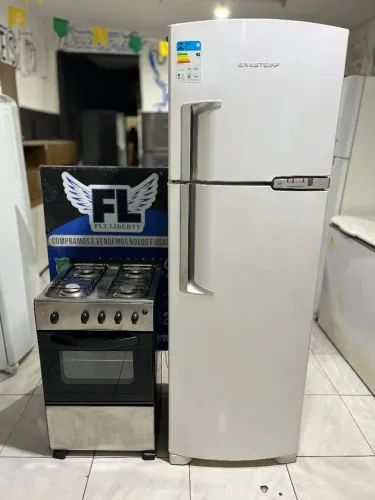 GELADEIRA BRASTEMP CLEAR FROOS FREE 380 LITROS ORIGINAL FOGÃO 4 BOCAS MANUAL