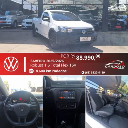 Volkswagen Saveiro Robust 1.6 Total Flex 16V 2026