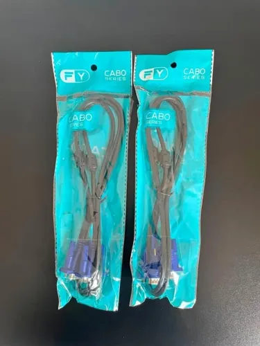 Cabo VGA 1,5 Metro Novo Faço entrega