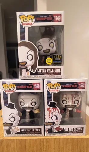 Funkos Terrifier lote com 3