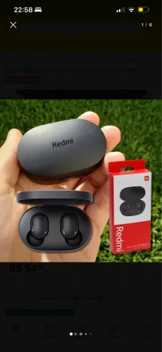 Fone de ouvido airdots xiaomi novo 