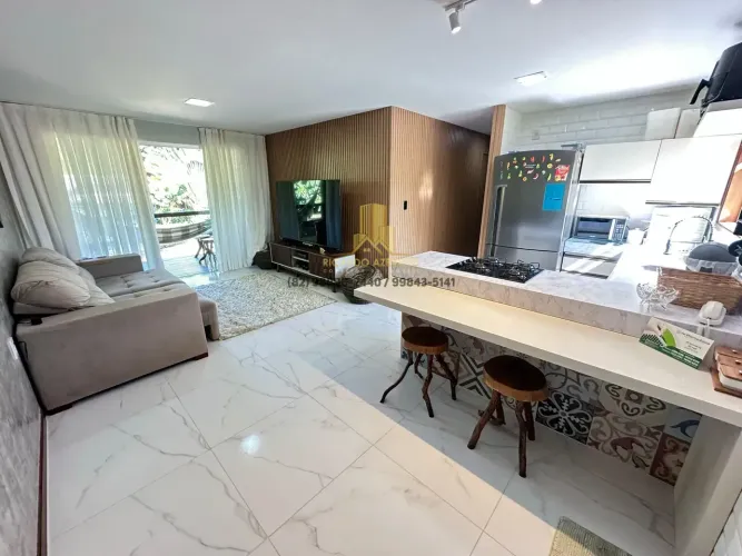 Villas do Pratagy, 101m², totalmente mobiliado e reformado