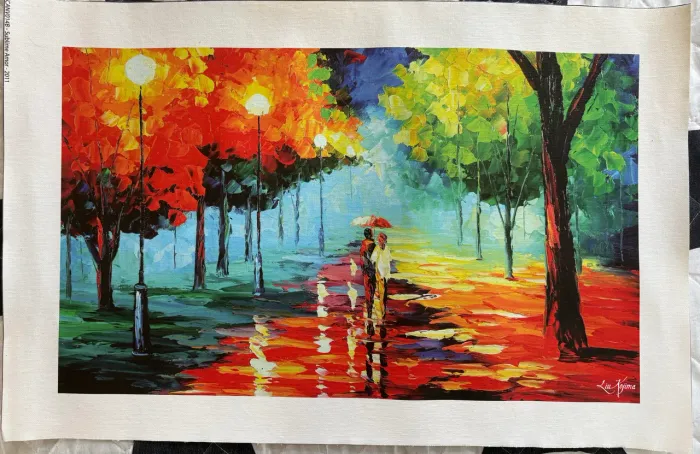 Reprodução de Tela em Tecido Canvas - Produto Nunca Usado