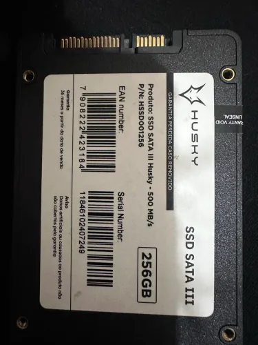 SSD 256 gb