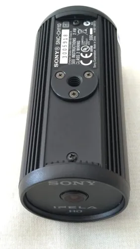 Câmera de Rede Fixa Sony SNC-CH110/BC1 720p HD, PoE, Exterior Preta