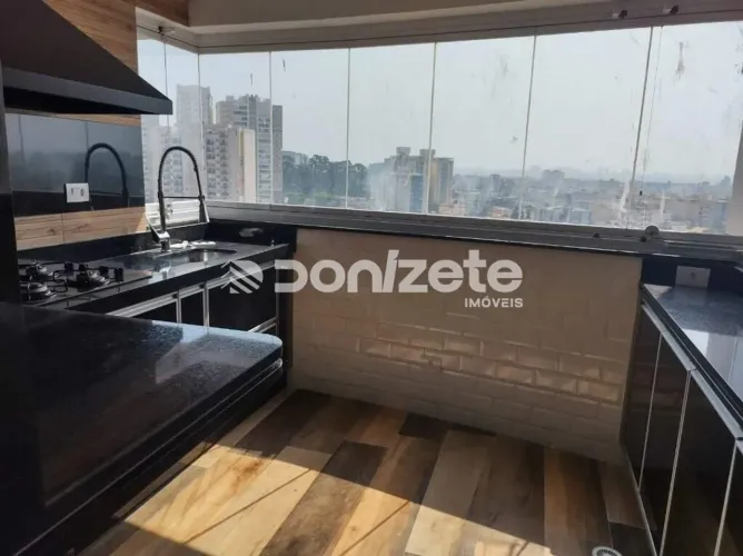 Cobertura à venda em Santo André (Campestre) 190 m², 3 dormitórios (1 suíte), 3 vagas, fr