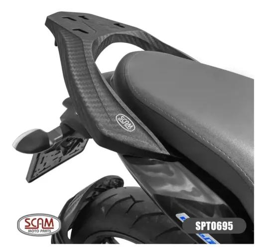 Suporte Bagageiro Bauleto Fz15 2023 Fiberforce SPTO695