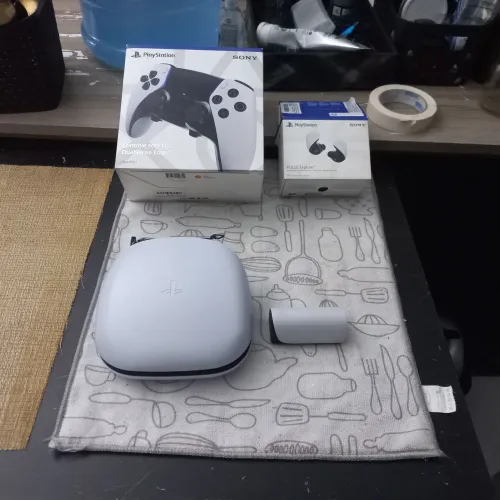 Controle ps5 dualsense edge + Fone pulse explore