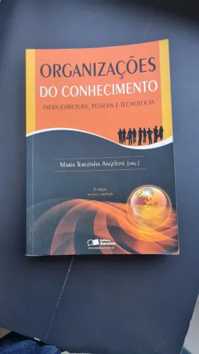 Livro usado Organizações Do Conhecimento:Maria Terezinha Angeloni