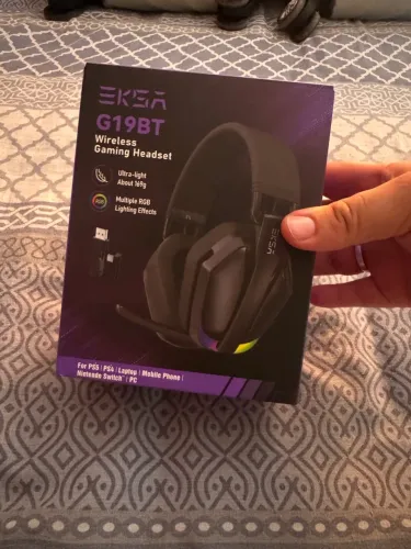 Headset Gamer Sem Fios EKSA G19BT