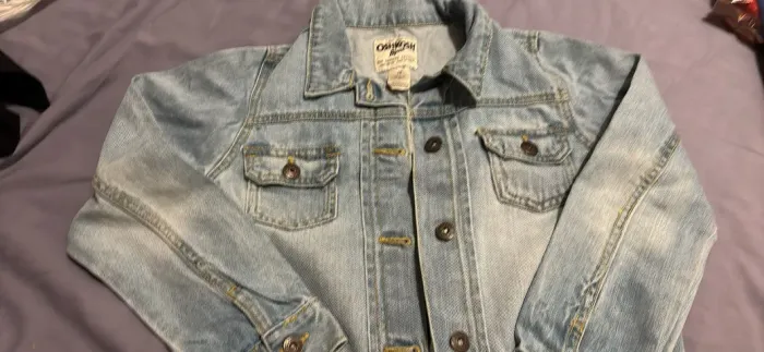 Jaqueta jeans TAM 10 anos marca Oshkosh