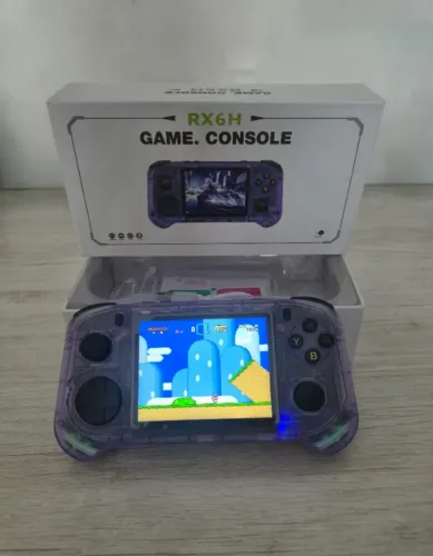 RX6H 128GB Console Portátil com +20.000 Jogos Nostalgia no Bolso |  Cartão e Frete Grátis