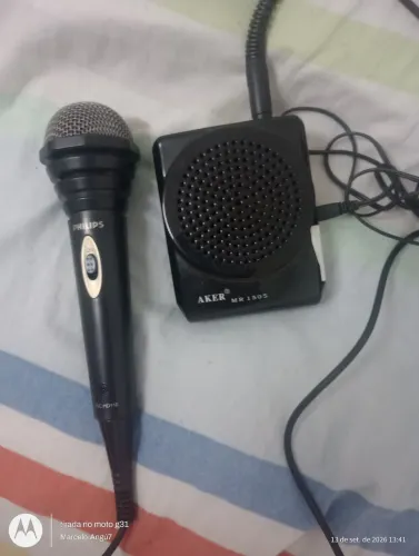Amplificador mega fone portátil 