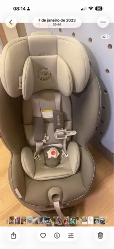 Cadeirinha de bebê cibex sirona 360 com sensor safe 
