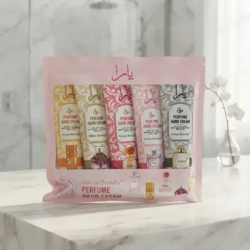 Kit 5 Cremes Perfumados Para Mãos Kaliya Beauty 30g