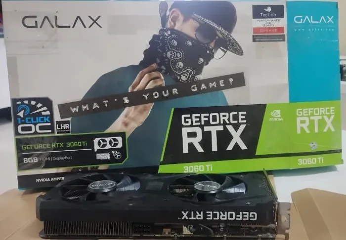 Placa de Video Galax Geforce RTX 3060 Ti - 8GB - 256 BIT 