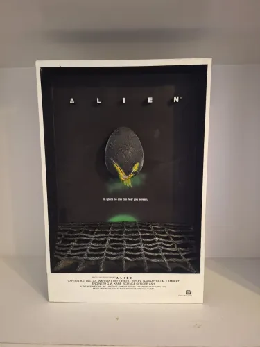 Poster 3D Filme ALIEN McFarlane Toys Clássico e Raro