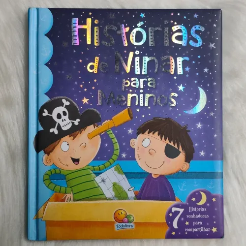 Livro Infantil Histórias de Ninar Para Meninos
