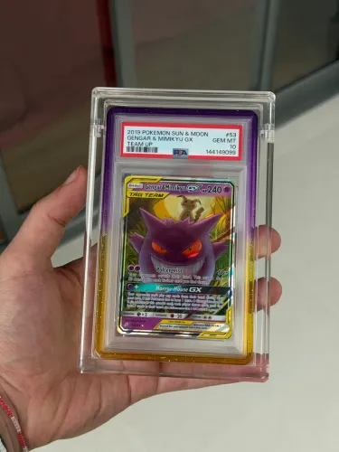 Gengar e Mimikyu Gx PSA 10