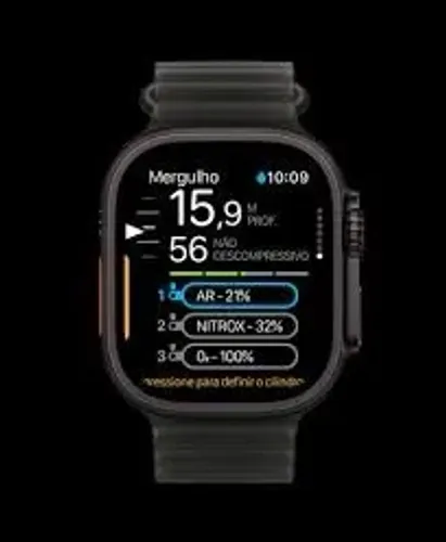 APPLE WATCH ULTRA 4 OCEAN BAND (NOVO) LACRADO LOJA FÍSICA + NOTA