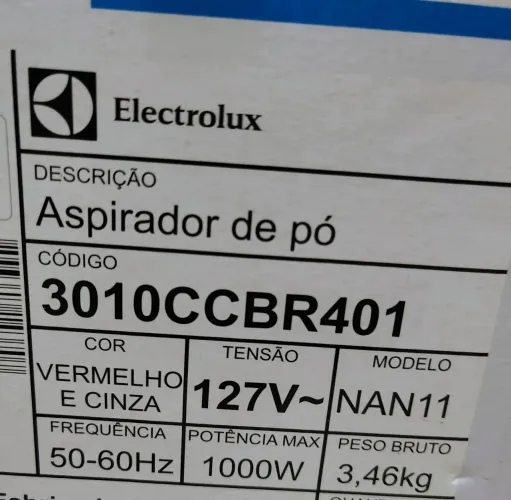 Aspirador de pó em excelente estado