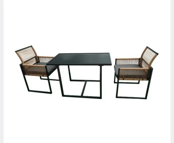 Conjunto de mesa para varanda (2 cadeiras) PROMOÇÃO!