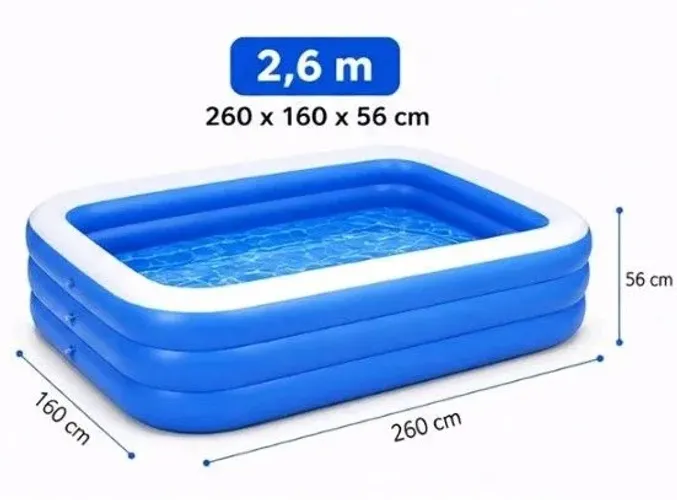 Piscina inflável 2.60 metros