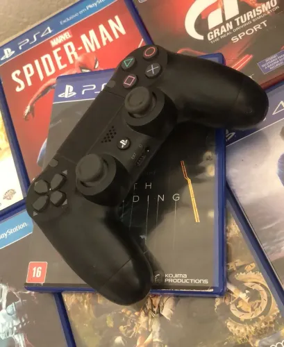 Controle PS4 Original SONY Preto! Aceito cartão