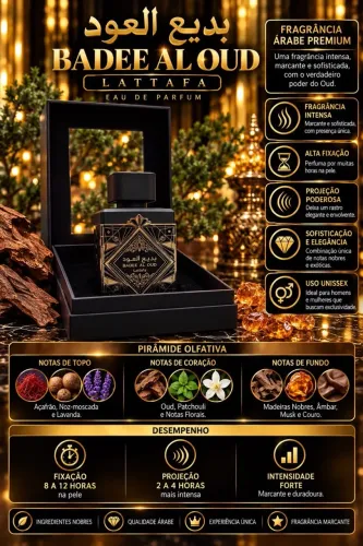 LATTAFA BADE?E AL OUD OUD FOR GLORY - EAU DE PARFUM 100 ML