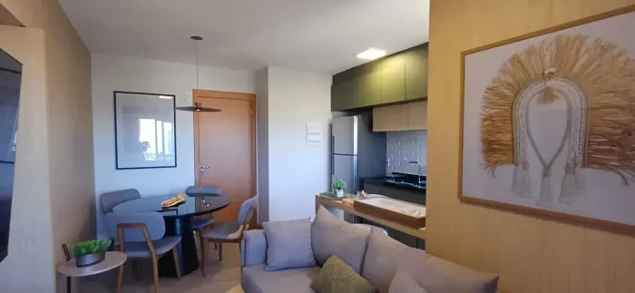 Apartamento mobiliado para venda e locação no Debran Residence, Uberaba - Minas Gerais