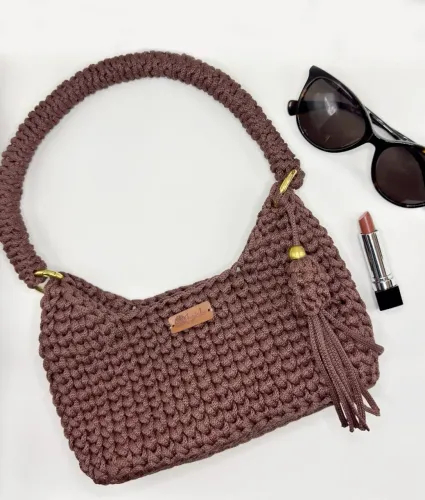 Kit 2 bolsas de crochê